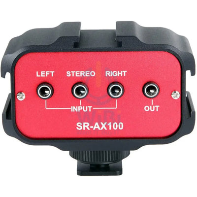 Saramonic SR-AX100 Two-Channel Audio Adapter - Black Accessories > Audio > Microphone