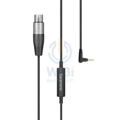 Saramonic SR-XLR35 Microphone Cable For Connecting Professional XLR Mics - 3 Meter / Black Accessories > Audio >