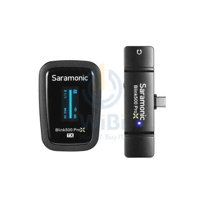 Saramonic Type-C 2.4G Dual Channel Wireless Microphone with Charging Case Blink500 ProX B5 Accessories > Audio >