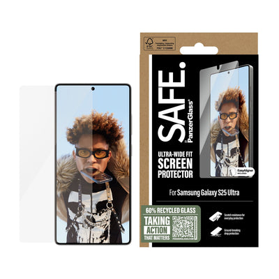 PanzerGlass Screen Protector - for Samsung Galaxy S25 Ultra / Ultra-Wide Fit. WA