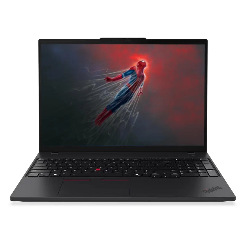 لابتوب لينوفو ثينك باد T16 الجيل الرابع كوبيلوت بلس، مقاس 16.0 بوصة WUXGA، معالج ألترا 7 258V، ذاكرة وصول عشوائي 32 جيجابايت، سعة 512 جيجابايت، قرص SSD NVMe M.2، معزز إيه آي، حتى 47 TOPS، ضمان 3 سنوات، عربي/إنجليزي، باللون الأسود