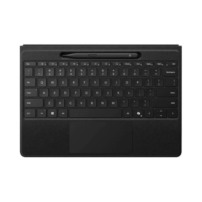 Bundle Offer - Microsoft Surface Pro Signature Keyboard with Slim Pen 2 & Copilot / Arabic/English / Black - for Microsoft Surface Pro 9,10,11 + Microsoft Surface Arc Mouse - 2.40GHz / Wireless / Bluetooth / Black + Microsoft Surface USB4 Dock - Black