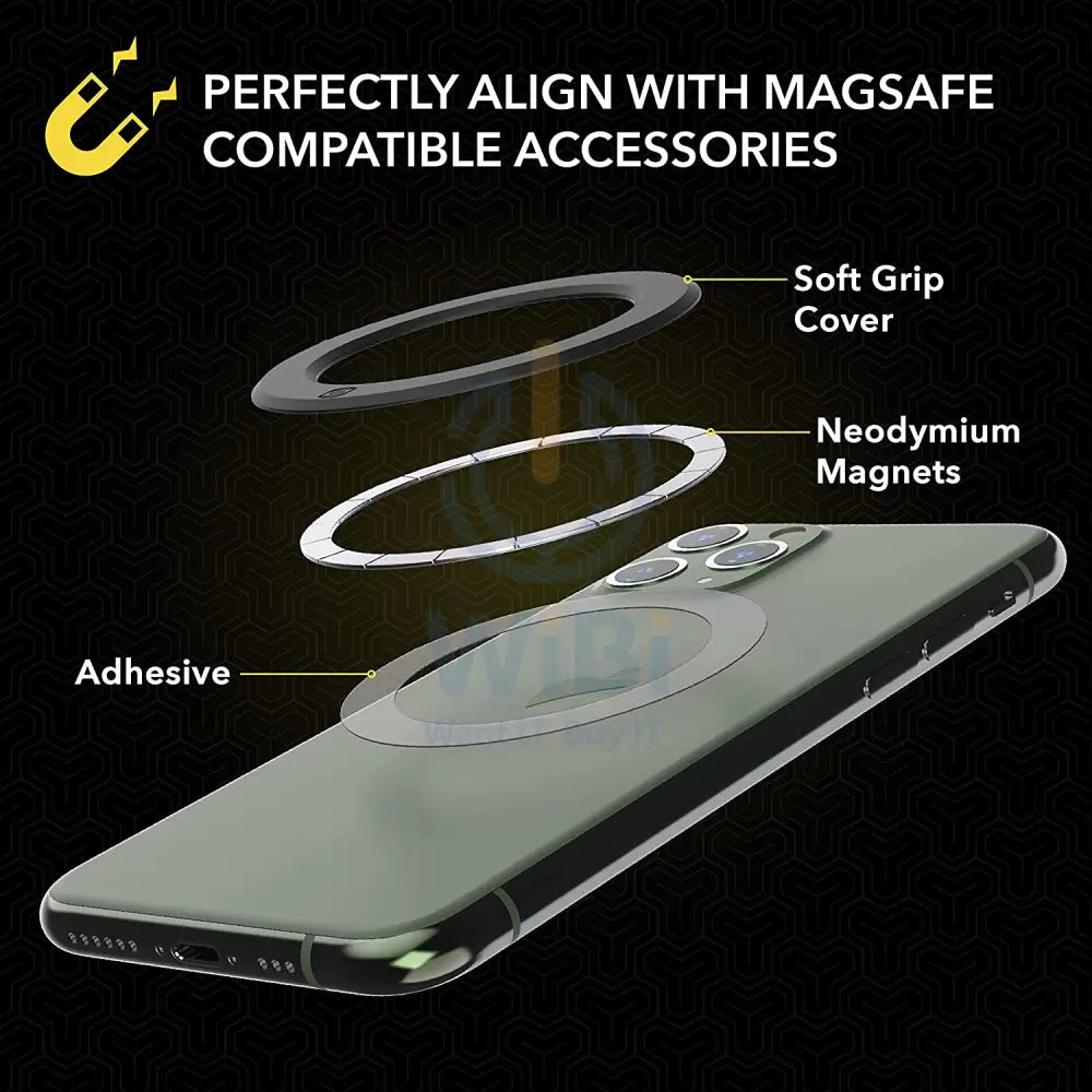 Scosche لاصقة محولات ماجيك رينج™مجموعة MagSafe® 2Pack 2PACK اكسسوارات > هواتف  و تابلت > هواتف > هاتف > حامل هاتف