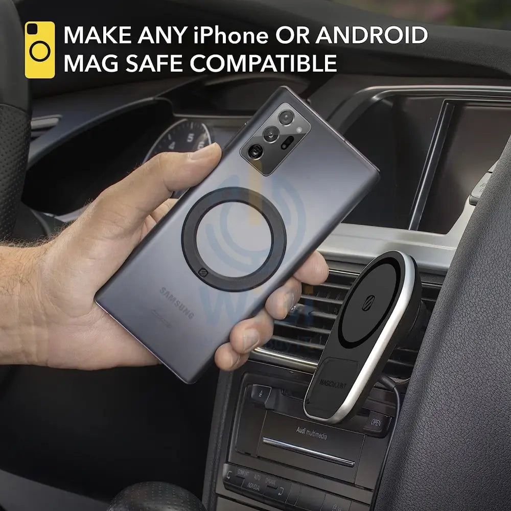 Scosche لاصقة محولات ماجيك رينج™مجموعة MagSafe® 2Pack 2PACK اكسسوارات > هواتف  و تابلت > هواتف > هاتف > حامل هاتف