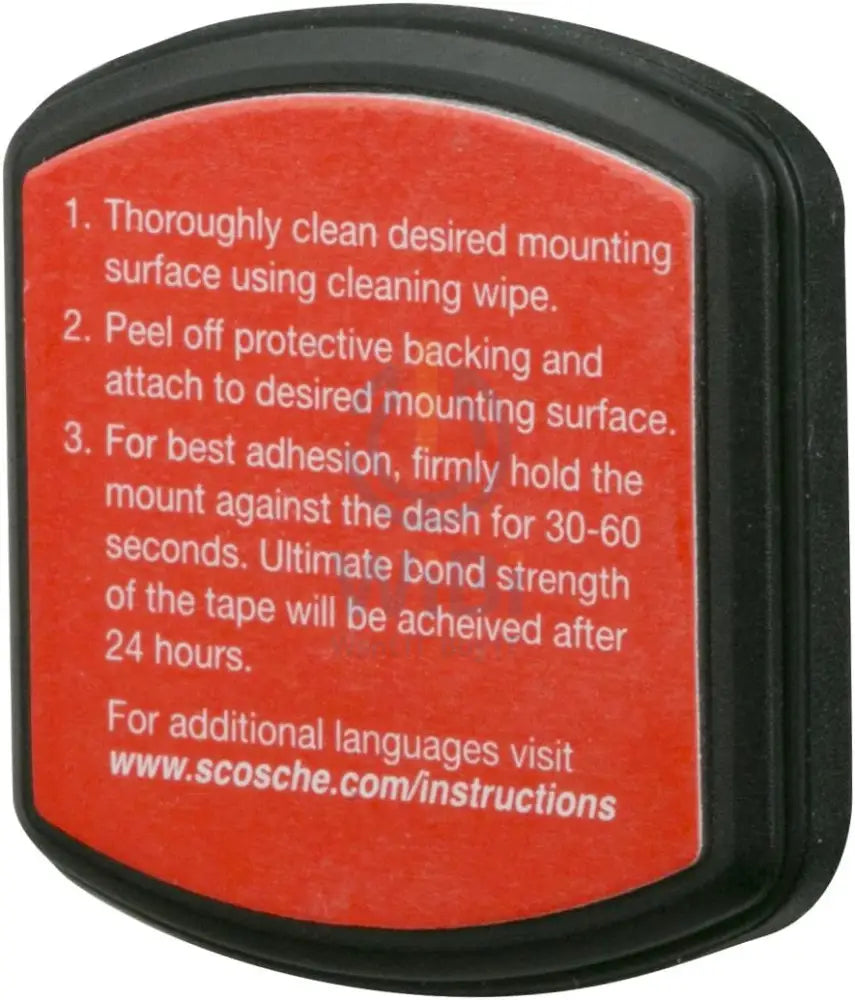 حامل الهاتف Scosche MagicMount ماجيك ماجيك ماونت العالمي مغناطيسي حامل الهاتف المتساطح للسيارة أو هوم  نظام تحديد المواقع - أسود اكسسوارات