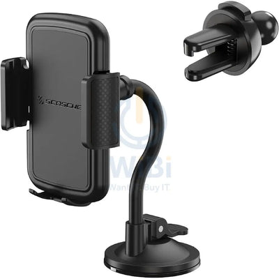 Scosche StuckUp Select 4-IN-1 Car Window/Dash/Vent/Console Mount Accessories > Mobiles & Tablets > Mobiles > Mobile