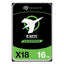 Seagate Exos X18 Enterprise Hard Drive - 16TB / 3.5-inch / SATA-III / 7200 RPM / 256MB Buffer