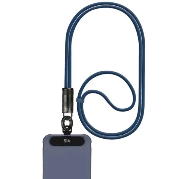 SIA طاقة Lanyard كابل  يو اس بي/ 60 واط / 1.2 متر  أزرق داكن