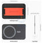 Sinjimoru 3-in-1 MagSafe Wallet M-Band Grip - Clementine Accessories > Mobiles & Tablets > Mobiles > Grips