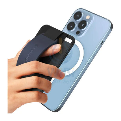 Sinjimoru 3-in-1 MagSafe Wallet M-Band Grip - Navy Accessories > Mobiles & Tablets > Mobiles > Grips