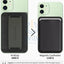 Sinjimoru M-Band Grip for Magsafe 3 in 1 Wallet - Olive Gray Accessories > Mobiles & Tablets > Mobiles > Mobile Holder
