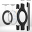 Sinjimoru M-Mini Grip Magnetic Wool-Band Phone Grip Holder for Apple MagSafe Case - Green/Red Accessories > Mobiles &