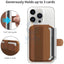 Sinjimoru M-Pull Tab Stand Magsafe Wallet - Blue Accessories > Mobiles & Tablets > Mobiles > Grips