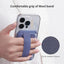 Sinjimoru M-Pull Tab Stand Magsafe Wallet - Blue Accessories > Mobiles & Tablets > Mobiles > Grips