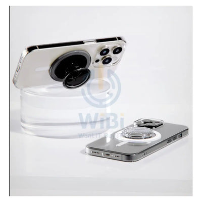 Sinjimoru M Tipi Tok Magsafe Grip Clear Black Accessories > Mobiles & Tablets > Mobiles > Grips