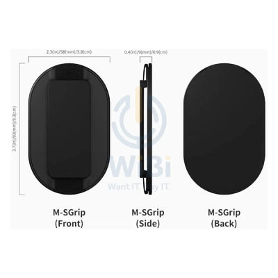 Sinjimoru Magsafe Grip Black Accessories > Mobiles & Tablets > Mobiles > Grips