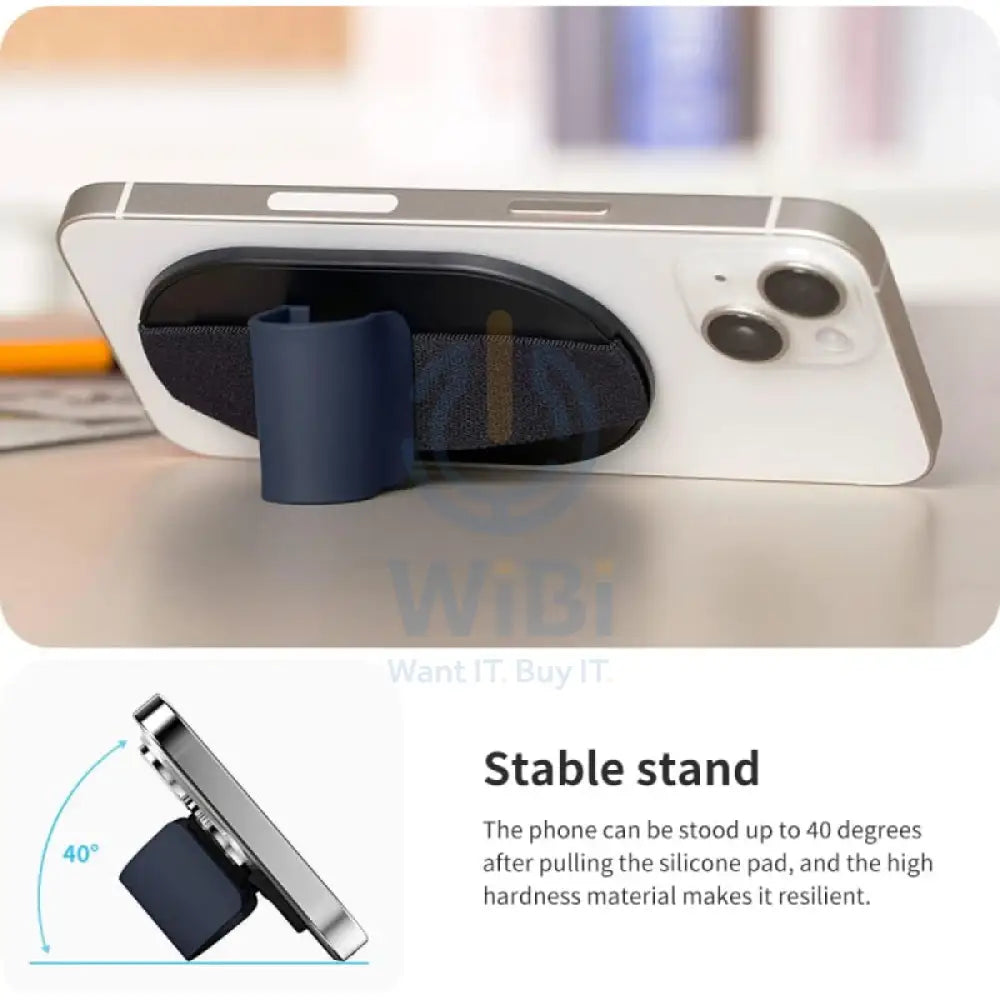 Sinjimoru Magsafe Grip Navy Accessories > Mobiles & Tablets > Mobiles > Grips