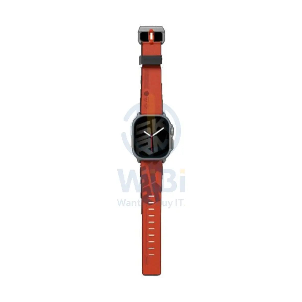 SKINARMA Apple Watch Ultra 49mm Spunk Silcone Strap - Orange Accessories > Smart Watches