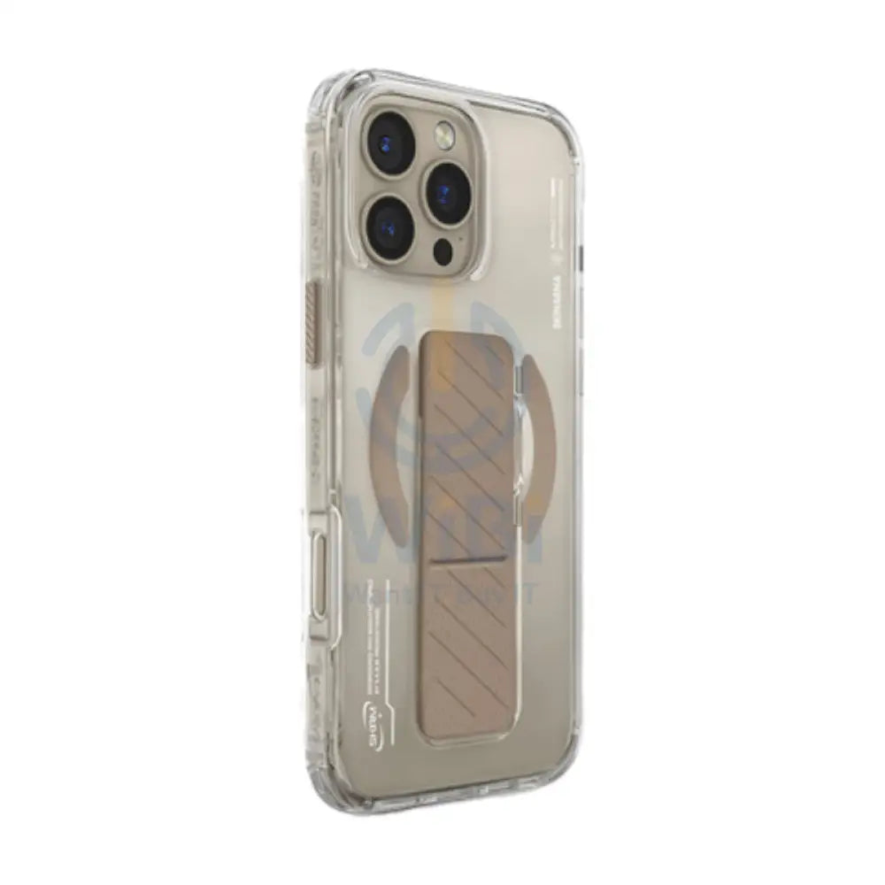 SKINARMA Axon MagSafe Case for Apple iPhone 16 Pro Max - Champagne Accessories > Mobiles & Tablets > Mobiles > Covers &