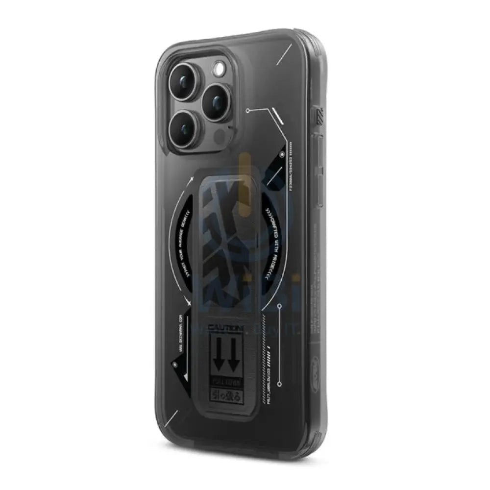 SKINARMA HELIO Mag-Charge with Grip-Stand - iPhone 16 Pro Max / Black Accessories > Mobiles & Tablets > Mobiles >