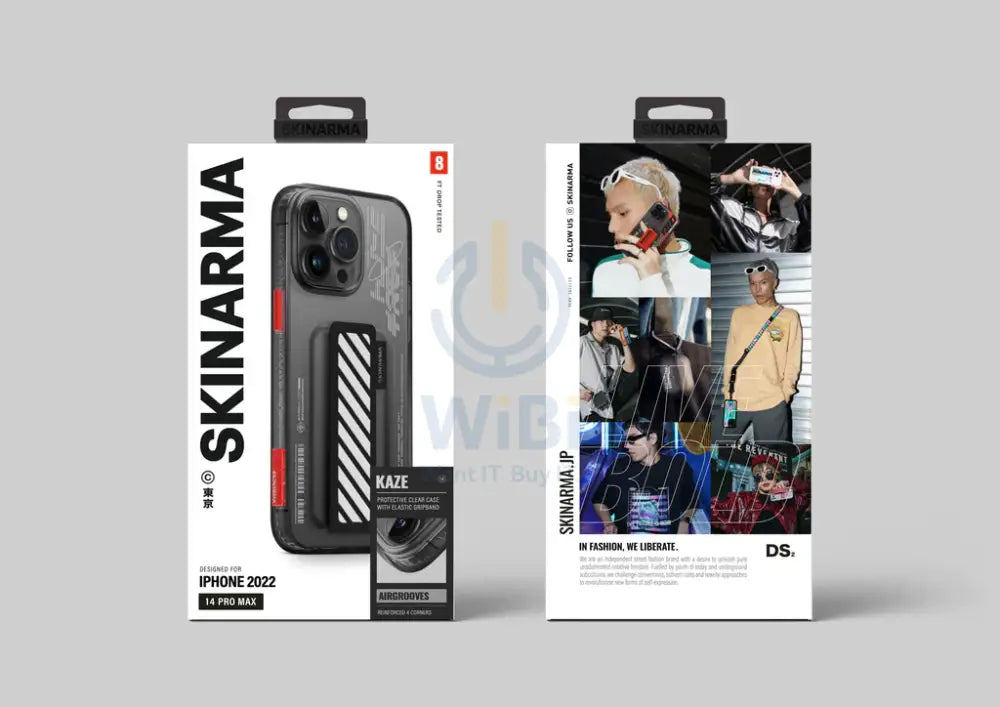 SKINARMA IPHONE 14 PRO MAX (6.7) KAZE CASE – SMOKE Accessories > Mobiles & Tablets