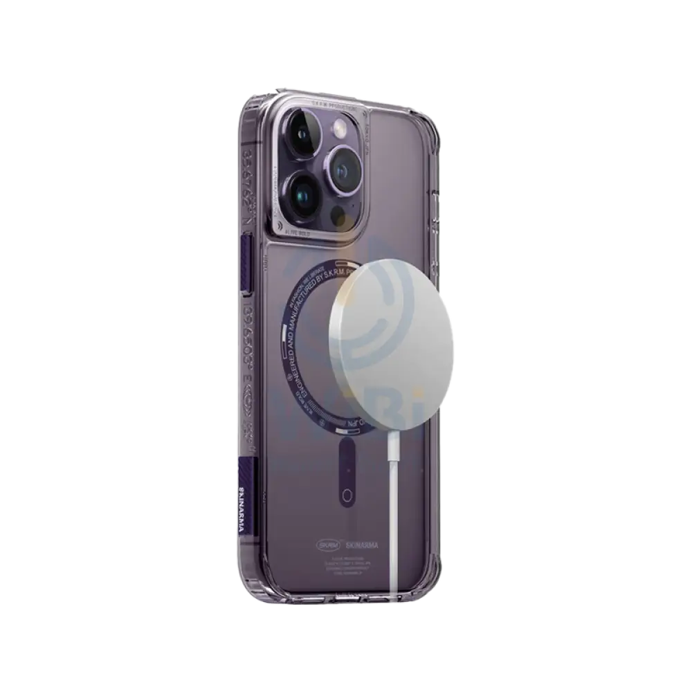 SKINARMA IPHONE 14 PRO MAX (6.7) SAIDO MAG-CHARGE CASE – PURPLE Accessories > Mobiles & Tablets