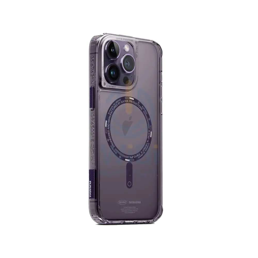 SKINARMA IPHONE 14 PRO MAX (6.7) SAIDO MAG-CHARGE CASE – PURPLE Accessories > Mobiles & Tablets