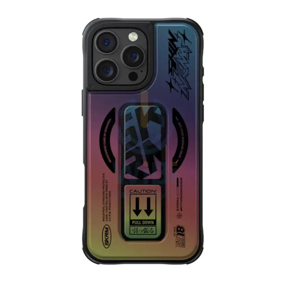 SKINARMA KIRA KOBAI Mag-Charge with Grip-Stand - iPhone 16 Pro Max / Holographic Accessories > Mobiles & Tablets >