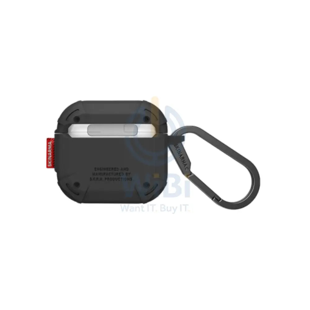SKINARMA Mecha CE Case - Apple AirPods 4 / Black Accessories > Mobiles & Tablets > Offer Zone