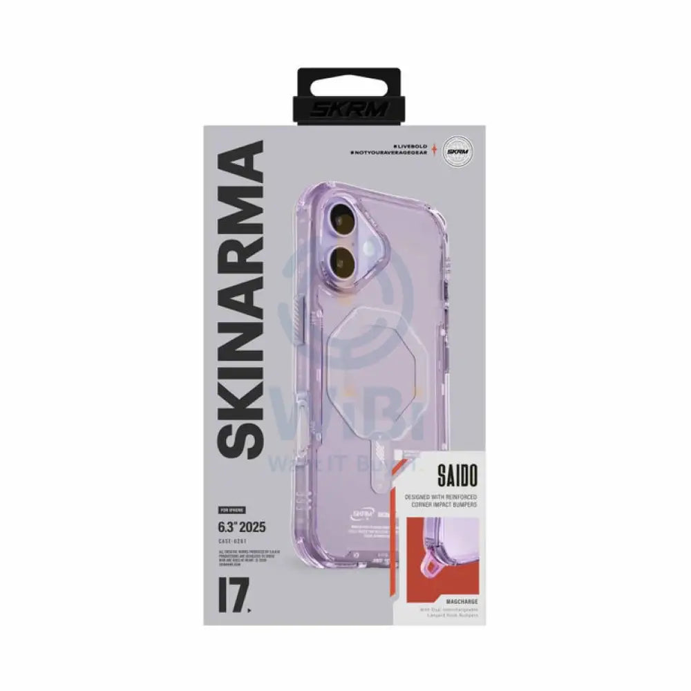SKINARMA iPhone 17 (2025) 6.3 Saido (Mag-Charge) Accessories > Mobiles & Tablets > Mobiles > Covers & Cases