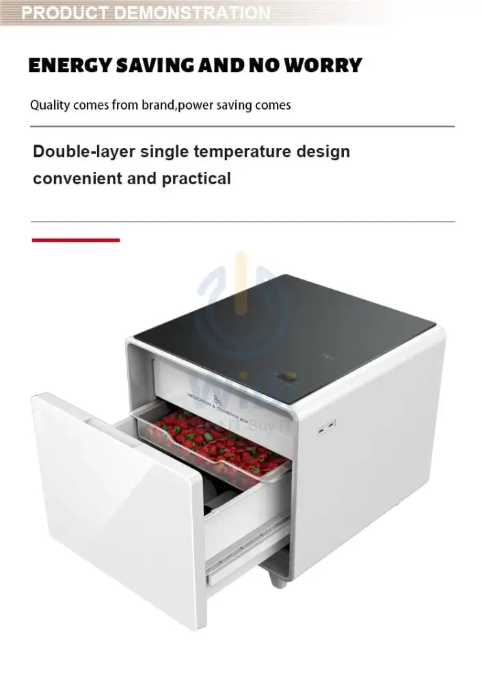 SMART TABLE MINI REFRIGERATOR White Accessories > Other Peripherals