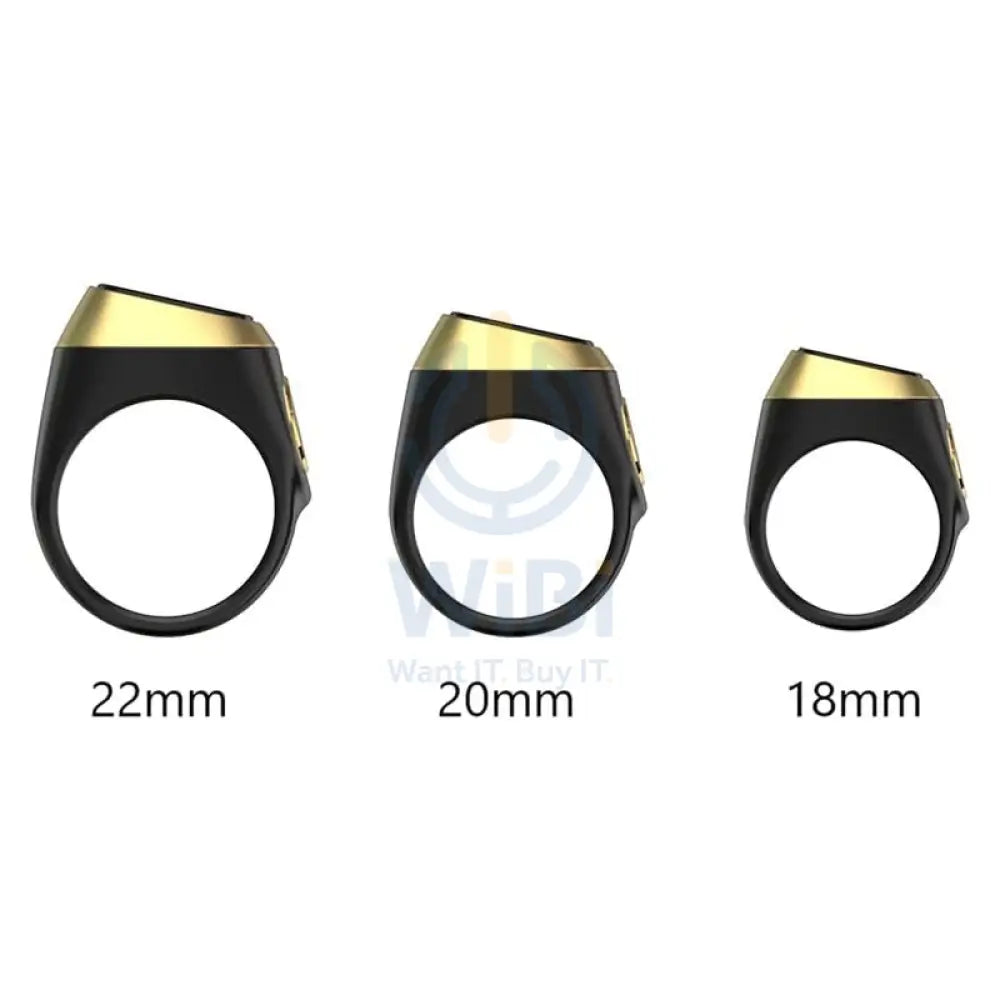 Smart Tasbih Zikr 1 Lite Ring – Black