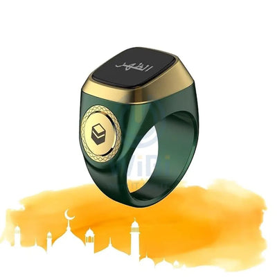 Smart Tasbih Zikr 1 Lite Ring / 22mm - Green Accessories > Mobiles & Tablets