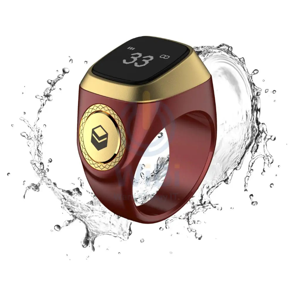 Smart Tasbih Zikr1 Lite Ring - 20mm / Brown Accessories > Mobiles & Tablets