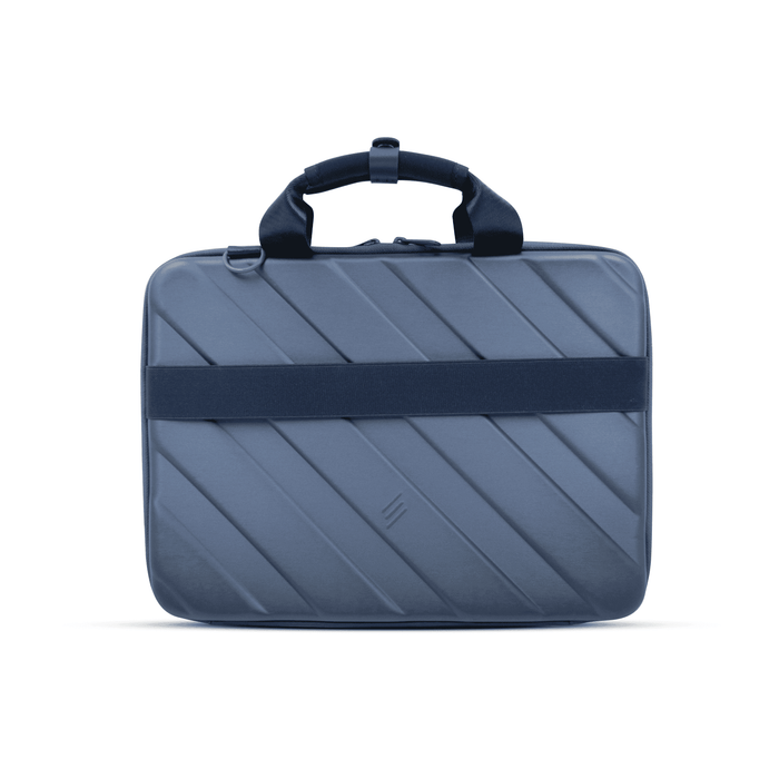 Smartix premium ultra slim laptop bag Plain with mouse  - Blue