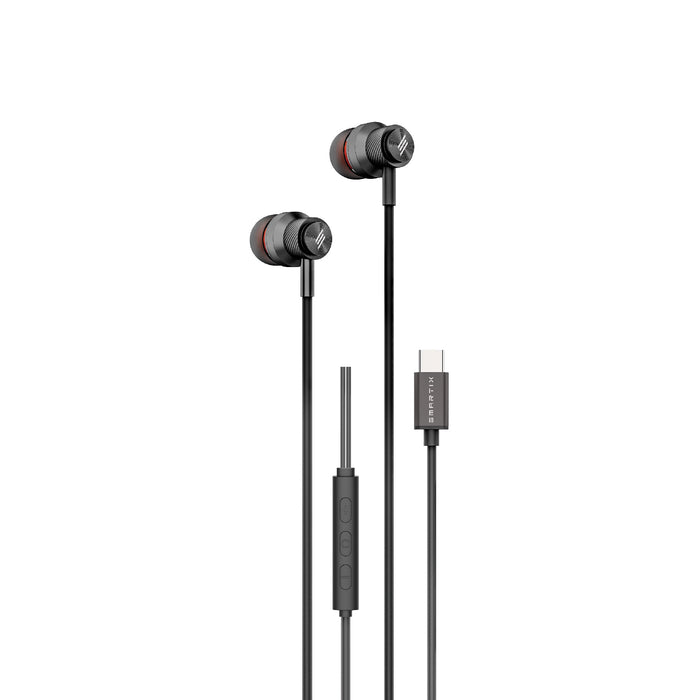 Smartix Premium Immerse Link Designer USB-C Earphone - Black
