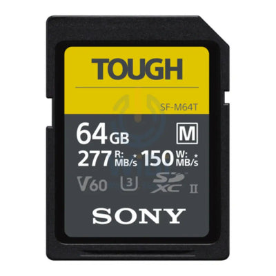 Sony 64GB SF-M TOUGH Series UHS-II SDXC Memory Card Storage > Memory Cards