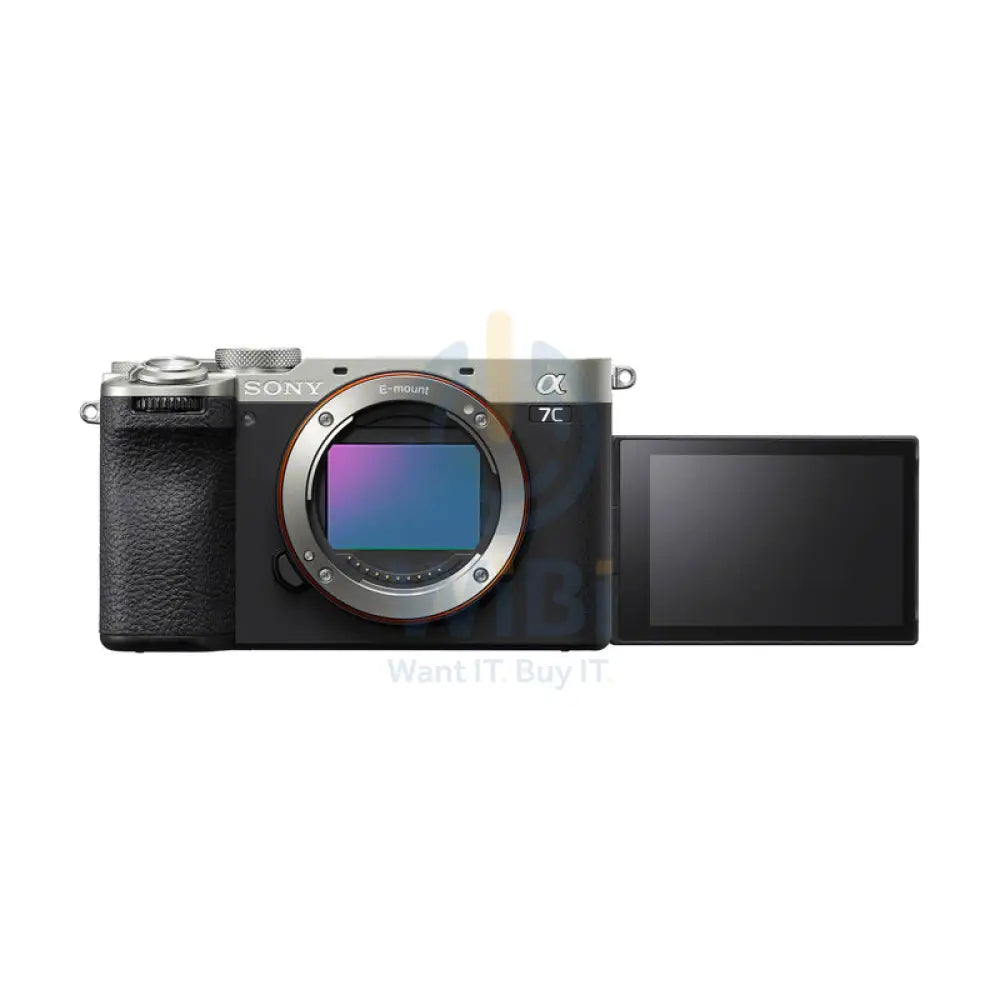 Sony A7C II Mirrorless Camera - 33 MP / 2.4 GHz / LCD / Bluetooth / HDMI / USB - Silver Accessories > Camera