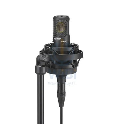 Sony C-80 Uni-directional Studio Condenser Microphone - 20kHz / XLR - Black Accessories > Audio > Microphone