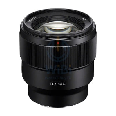 Sony E 85mm f/1.8 Telephoto Prime Lens - Full Frame / 67 mm Filter - Black Cameras > DSLR Camera Lens