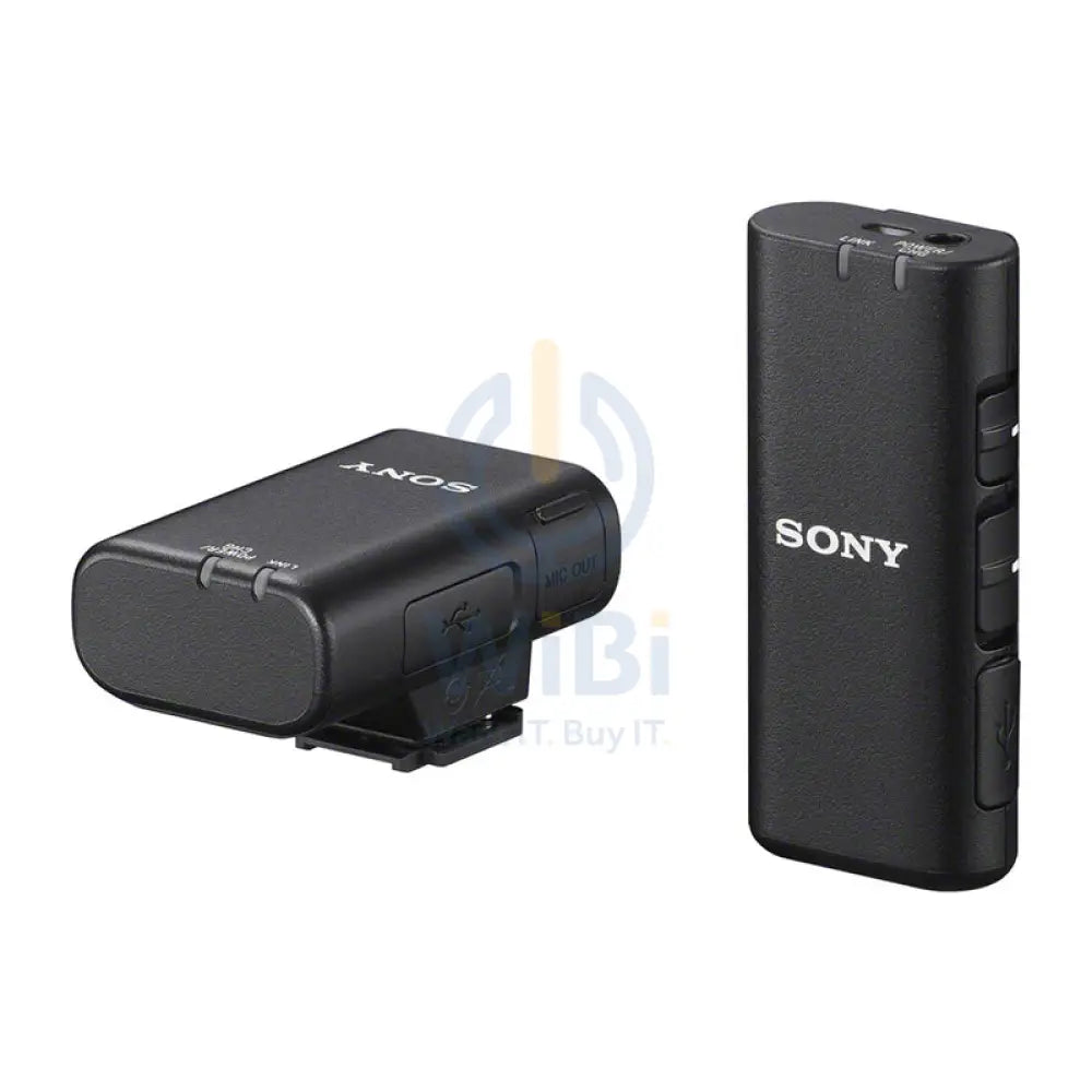 Sony ECM-W2BT Camera-Mount Digital Bluetooth Wireless Microphone System - 20 kHz / 3.5 mm TRS / USB-Micro / Bluetooth