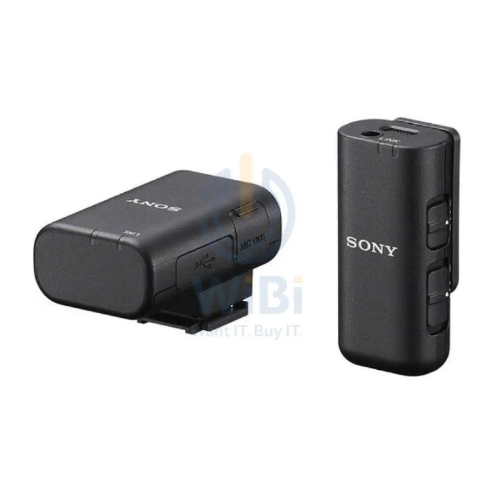 SONY ECM-W3S Single Wireless Microphone - Bluetooth 5.3 / 3.5mm / Black Accessories > Audio > Microphone