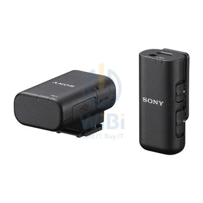 SONY ECM-W3S Single Wireless Microphone - Bluetooth 5.3 / 3.5mm / Black Accessories > Audio > Microphone