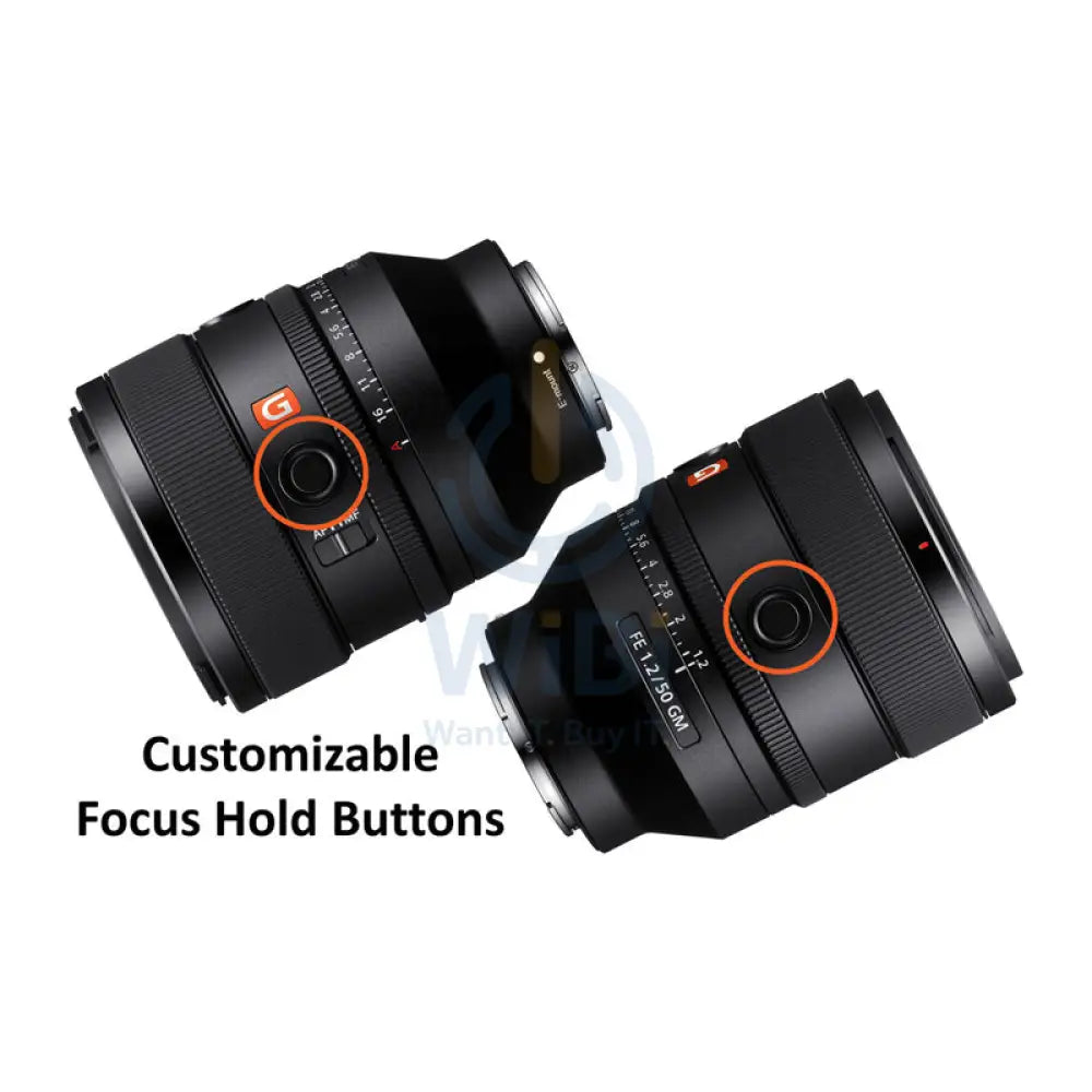 Sony FE 50mm f/1.2 GM Lens - Full Frame / 77 mm Filter - Black Cameras > DSLR Camera Lens