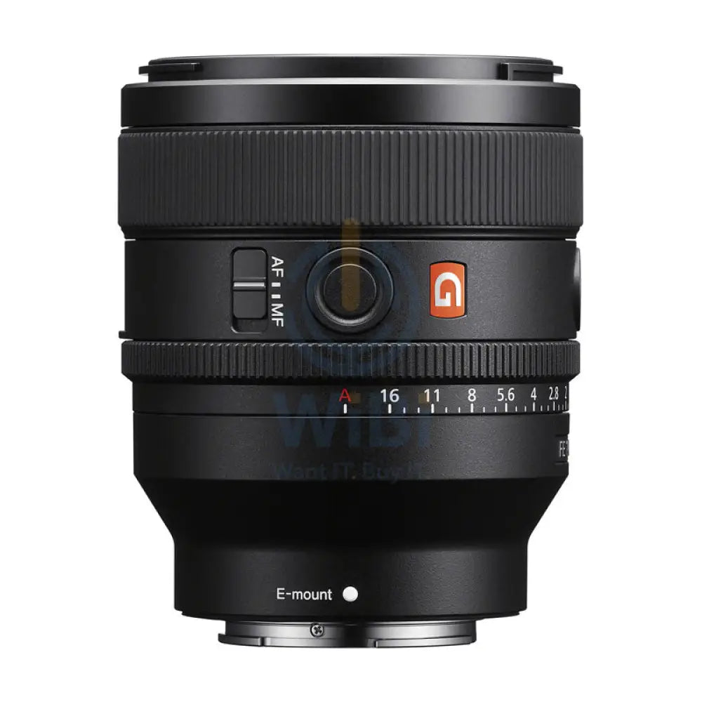 Sony FE 50mm f/1.4 GM Lens - Full Frame / 67 mm Filter - Black Cameras > DSLR Camera Lens
