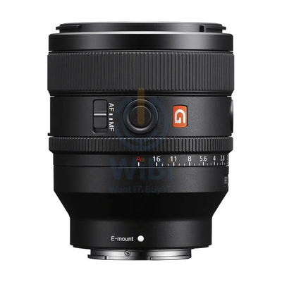Sony FE 50mm f/1.4 GM Lens - Full Frame / 67 mm Filter - Black Cameras > DSLR Camera Lens