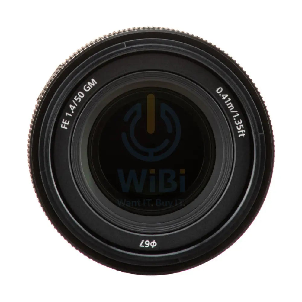 Sony FE 50mm f/1.4 GM Lens - Full Frame / 67 mm Filter - Black Cameras > DSLR Camera Lens