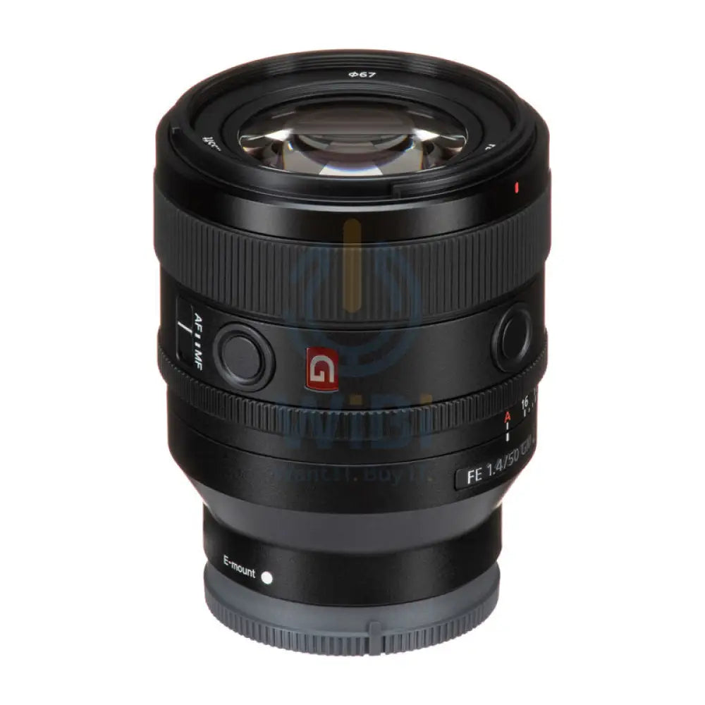 Sony FE 50mm f/1.4 GM Lens - Full Frame / 67 mm Filter - Black Cameras > DSLR Camera Lens