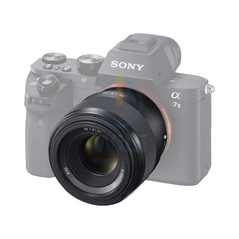 Sony FE 50mm f/1.8 Lens - Full Frame - 49mm Filter / Black Cameras > DSLR Camera Lens
