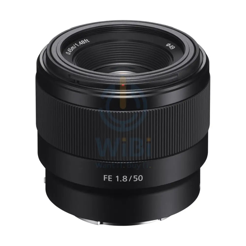 Sony FE 50mm f/1.8 Lens - Full Frame - 49mm Filter / Black Cameras > DSLR Camera Lens